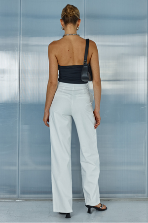 Runaway-Satari Strapless Top-Black