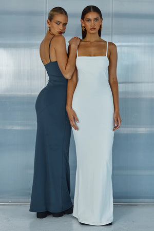 Runaway-Sterling Maxi Dress-Steel
