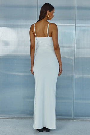 Runaway-Sterling Maxi Dress-White