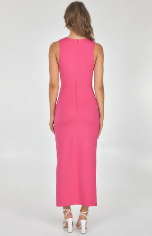 Front Knot Detail Dress