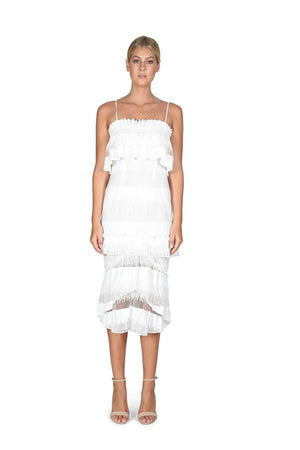 Lace Cascade Dress