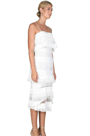 Lace Cascade Dress