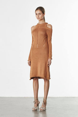 Elliatt Influence Dress Toffee