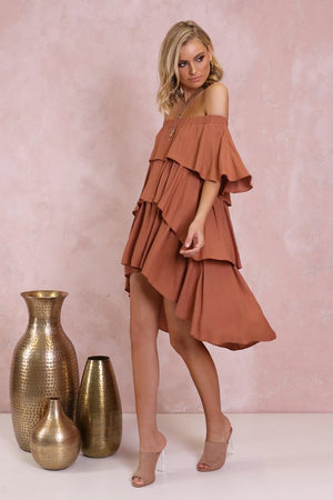 Santana Off the Shoulder Dress