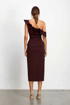 Ladies Top - Elliatt - Rosaline Top - Merlot