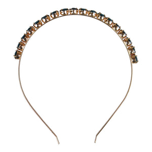 Morgan and taylor-Single Row Diamonte Juliette headband