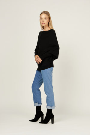 Love Him Asymmetric Knit