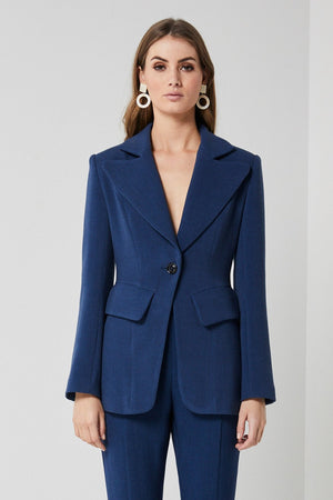 Ladies Indigo Jacket-Elliatt-Anecdote Blazer