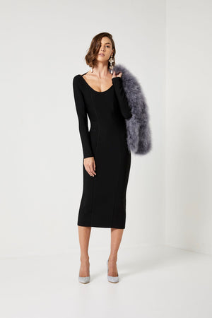 Black Bandage Dress-Elliatt-Anne Dress