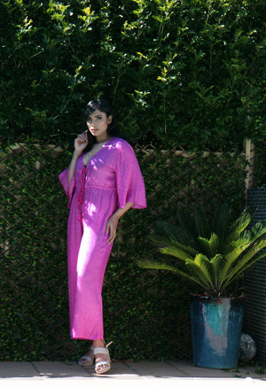 Sweet Temptation Tie Front Jumpsuit