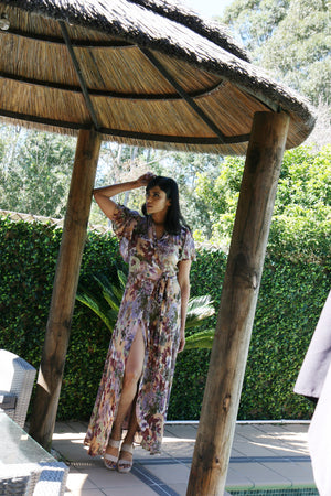 Dear Dahlia Wrap Dress