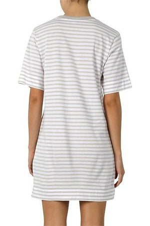 Nude Lucy-Carmen Washed Stripe Tee Dress