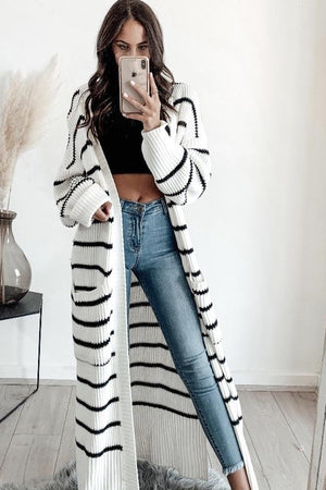 Ladies long Knit Cardigan-Bagira-Chloe Cardigan