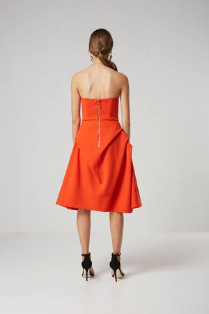 Delight Dress - Elliatt - Ladies Dress - Tangerine - Orange