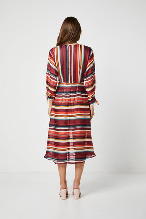 Striped Ladies Dress-Elliatt-Edie Dress