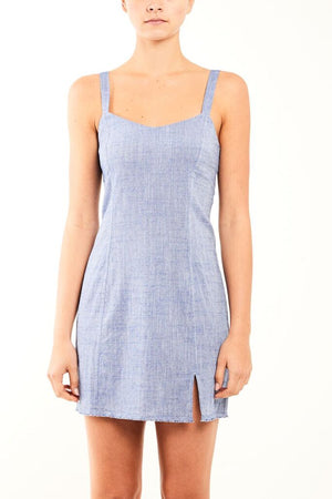 Ladies cotton Dress-Nude Lucy-Electra Textured Dress