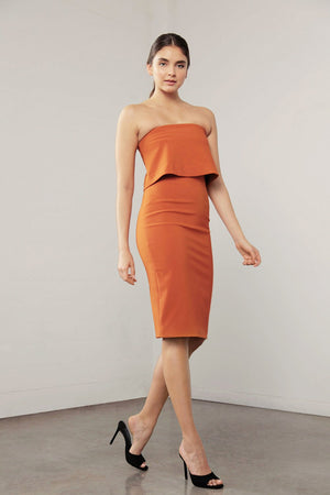 Enchant Tube Dress Tan