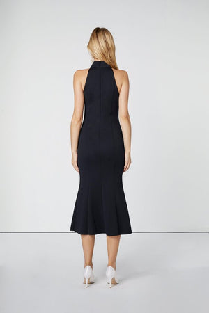 Navy Bodycon Midi-Elliatt-Fiancee Dress