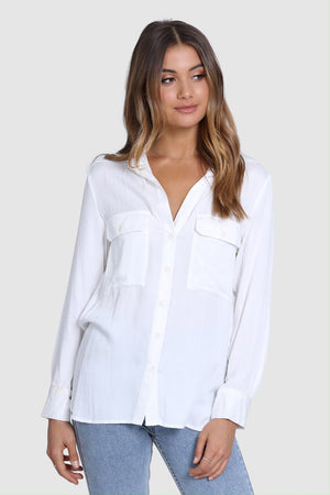 Gabby White Shirt