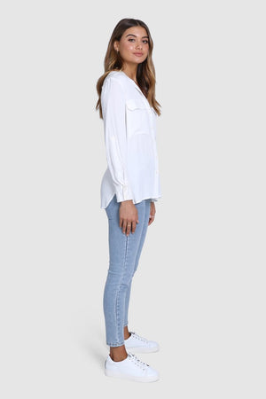Gabby White Shirt