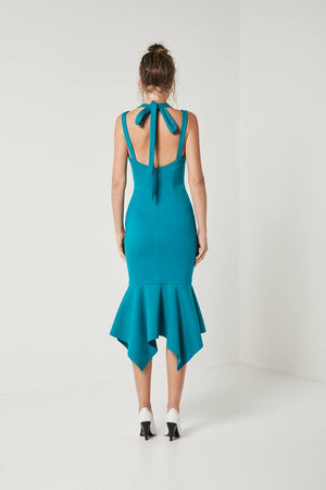 Ladies Teal Dress-Elliatt-Glasshouse Dress
