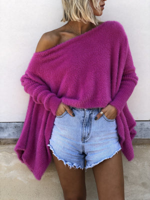 Soft Off the Shoulder Knit-Bagira-Jewel Knit