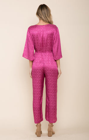Sweet Temptation Tie Front Jumpsuit