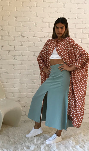 Oversize Shirt Dress-Caro-Kruger Kimono Dress