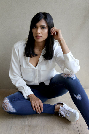 Gabby White Shirt