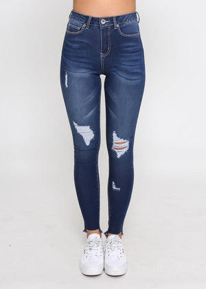 Leoni-Kylie Denim Ink Wash Jeans