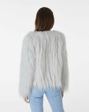 Marmont Faux Fur - Light Grey