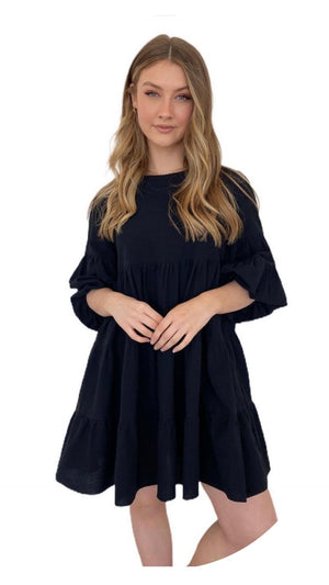 Lululocco Dress Black