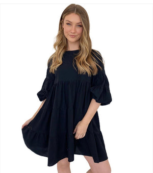 Lululocco Dress Black
