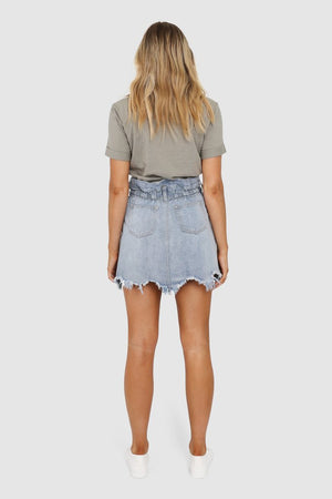 Margot Bucket Skirt-Denim Skirt