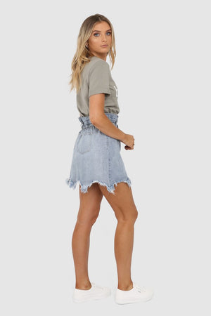 Margot Bucket Skirt-Denim Skirt