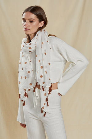 Polka Dot Scarf