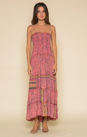 Passion Struck Smocked Maxi
