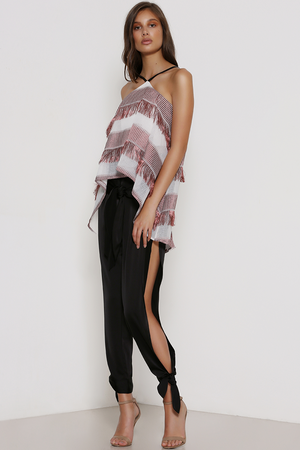 Confidence Pants Black Prem the label