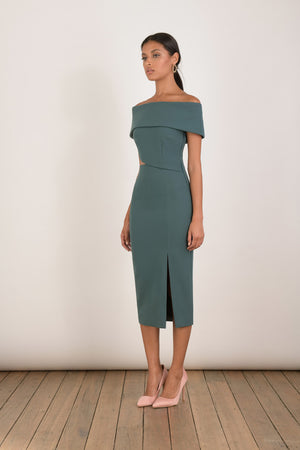 Ladies midi dress-Elliatt-Serpentine Dress