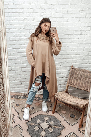 Beige hoodie-Bagira-Sims Hoodie