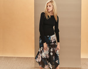 The Great Florescence Midi Skirt
