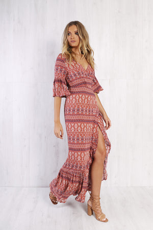 Lost in Lunar Tulum Maxi Dress