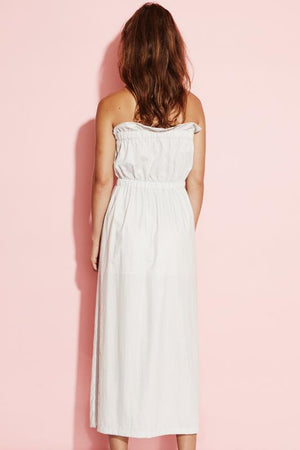 Ladies Dress - Strapless - August ST - Twisted Nerve Midi Dress