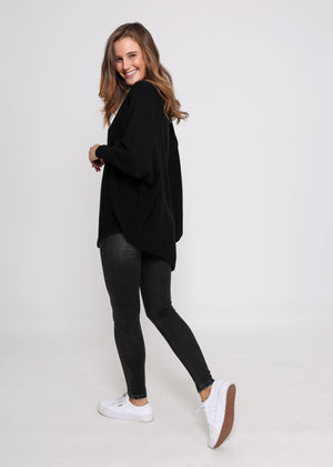 Zoe Knit Black