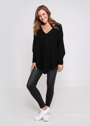 Zoe Knit Black