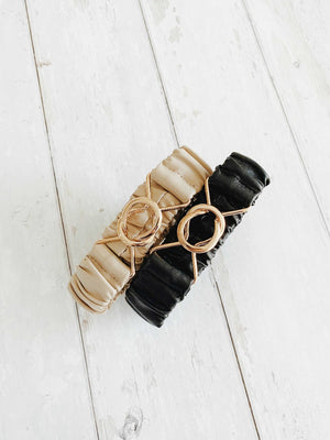 Bernadette Ruched belt