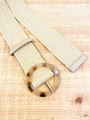Sara Straw Belt