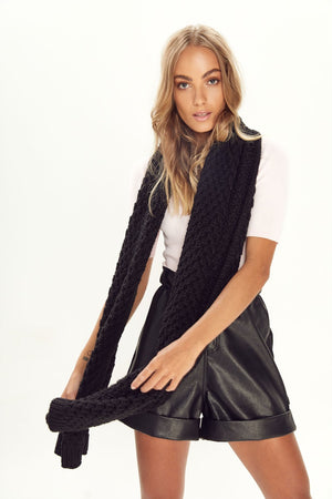 Chunky Knitted Scarf