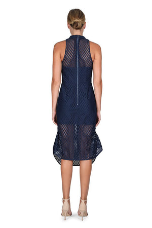 Azure Mesh Dress