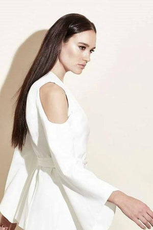 Ladies Jacket -Eliya Jacket White - Bless'ed